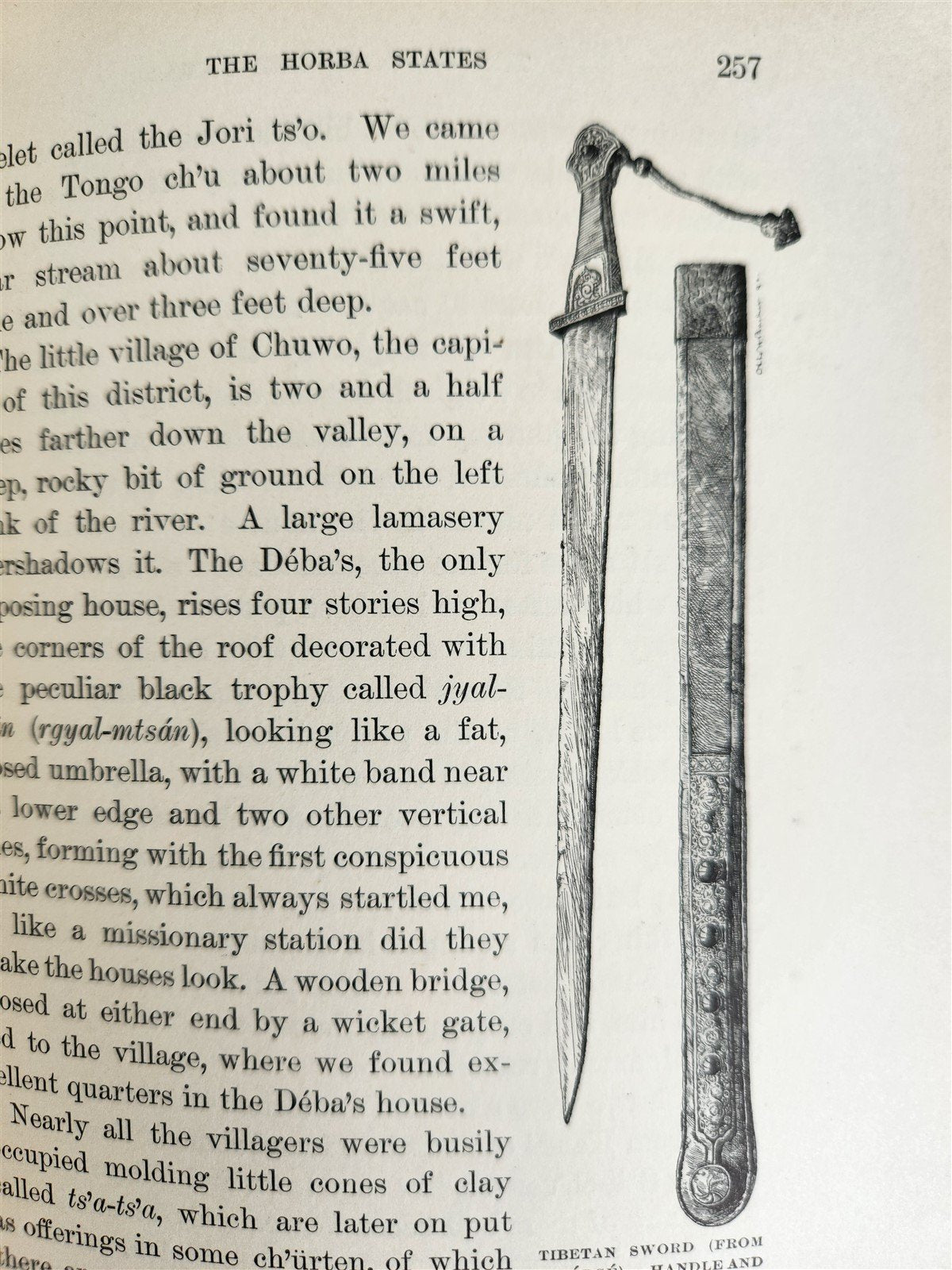 1891 LAND of LAMAS antique ILLUSTRATED Journey Through China Mongolia & Tibet