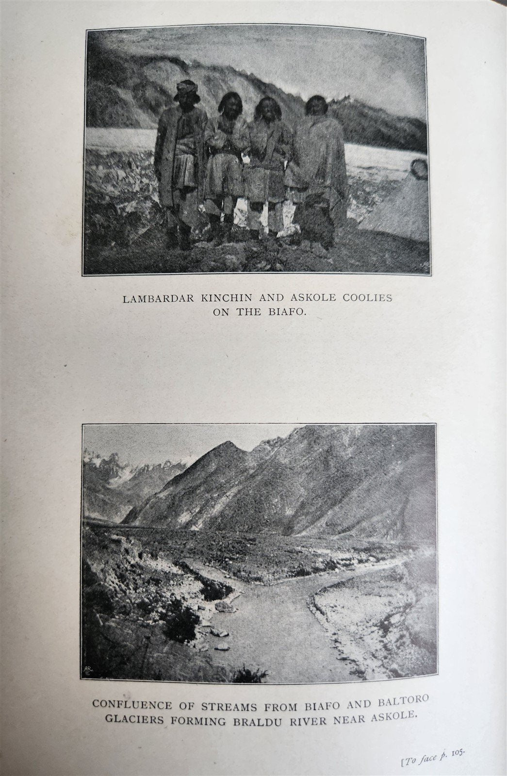 1901 IN THE ICE WORLD of HIMALAYA antique ILLUSTRATED w/ MAPS