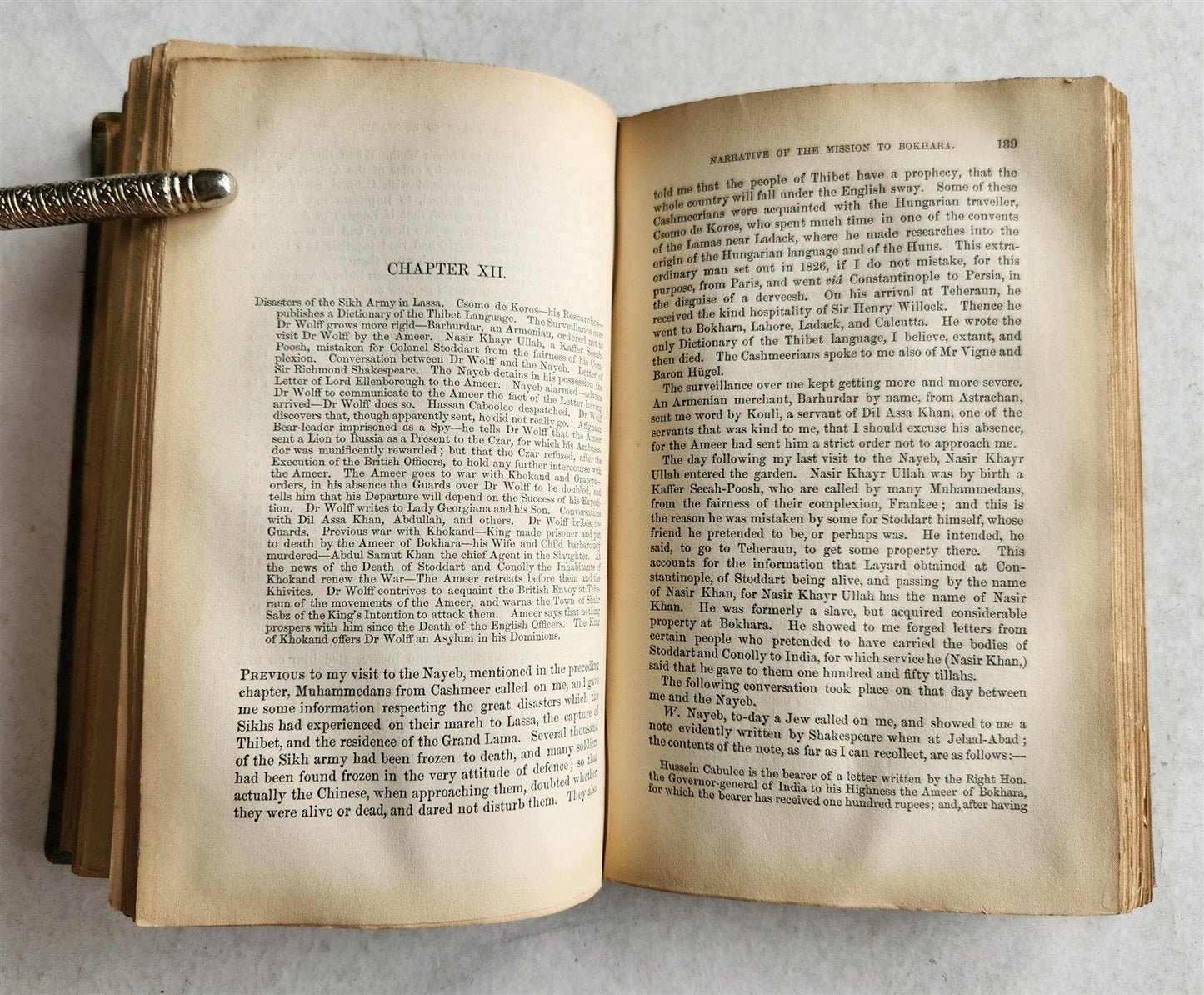 1852 MISSION TO BOKHARA in the Years 1843-1845 antique CENTRAL ASIA