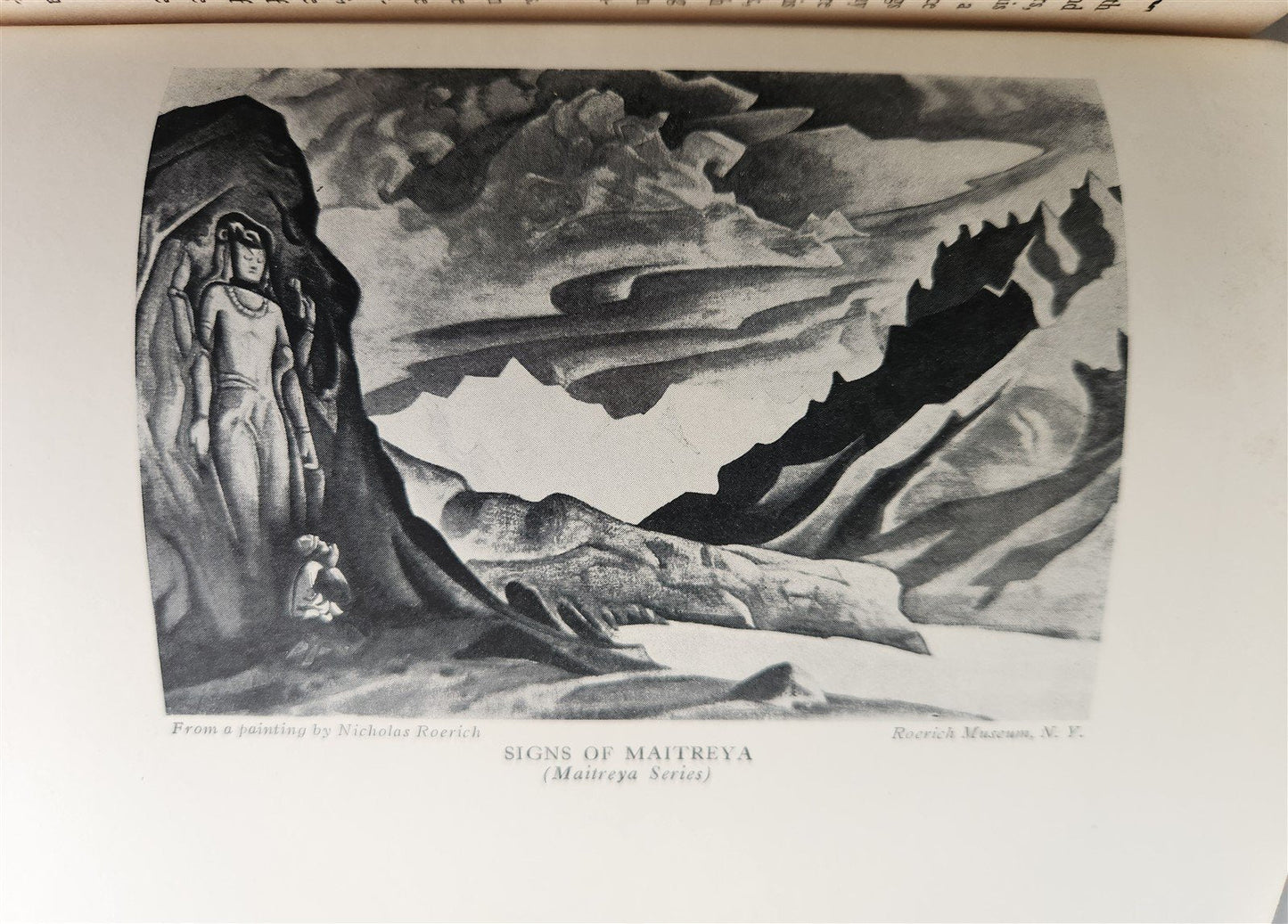 1929 ALTAI-HIMALAYA TRAVEL DIARY by RUSSIAN ARTIST NICHOLAS ROERICH antique