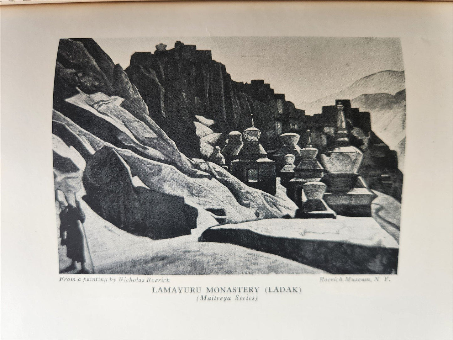 1929 ALTAI-HIMALAYA TRAVEL DIARY by RUSSIAN ARTIST NICHOLAS ROERICH antique