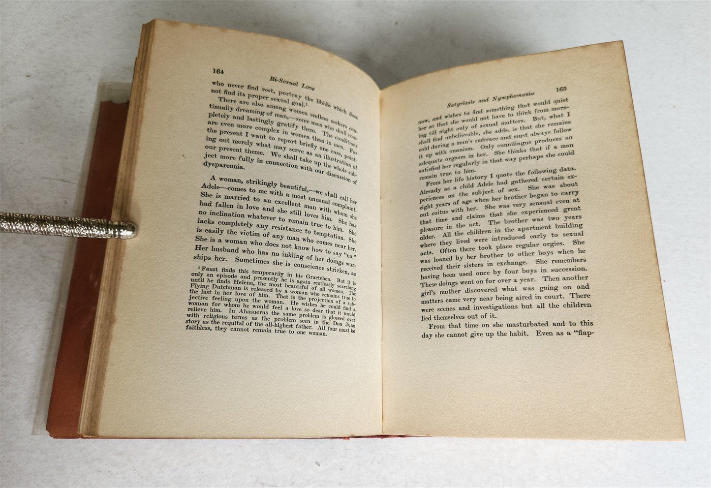 1934 BI-SEXUAL LOVE by Dr. William Stekel vintage