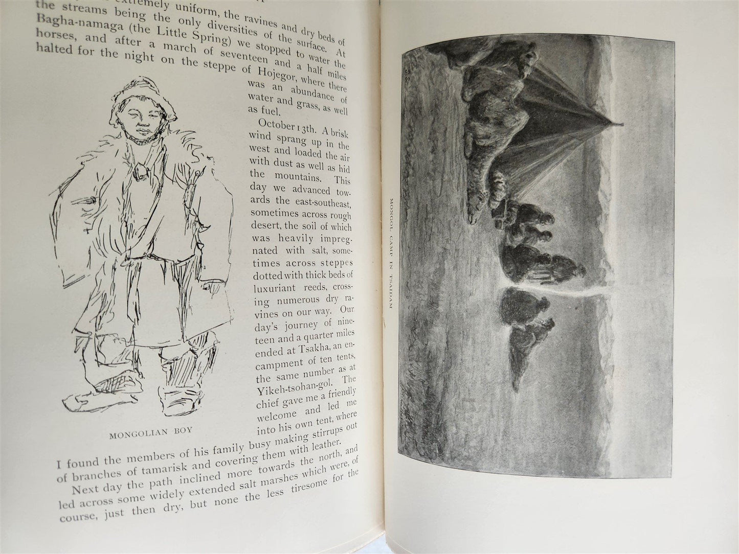 1898 THROUGH ASIA by SVEN HEDIN antique ILLUSTRATED w/ 300 PICTURES 2 volumes