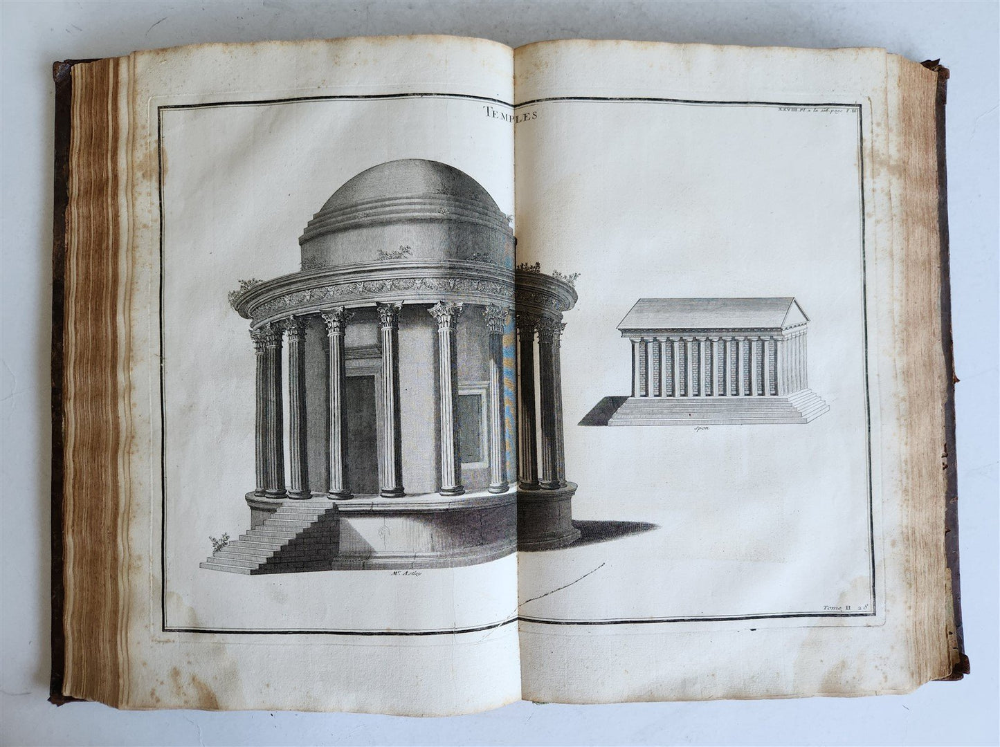 1719 CULTS of ROMANS & GREEKS antique FOLIO RICHLY ILLUSTRATED w/ 104 PLATES