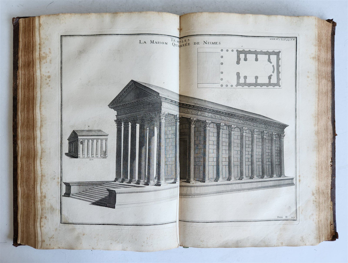 1719 CULTS of ROMANS & GREEKS antique FOLIO RICHLY ILLUSTRATED w/ 104 PLATES