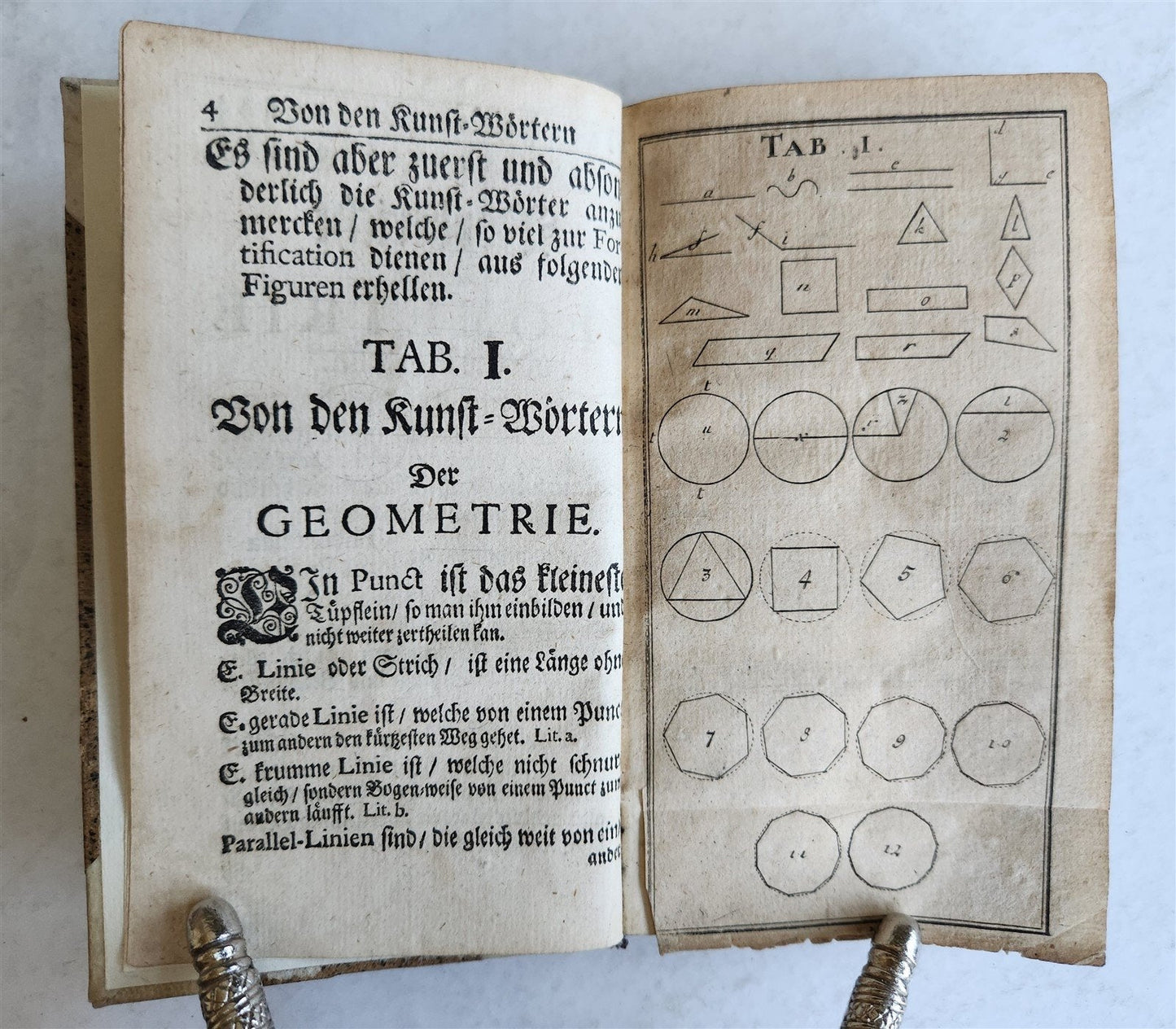 1715 MILITARY FORTIFICATIONS antique ILLUSTRATED w/ 21 PLATES in GERMAN