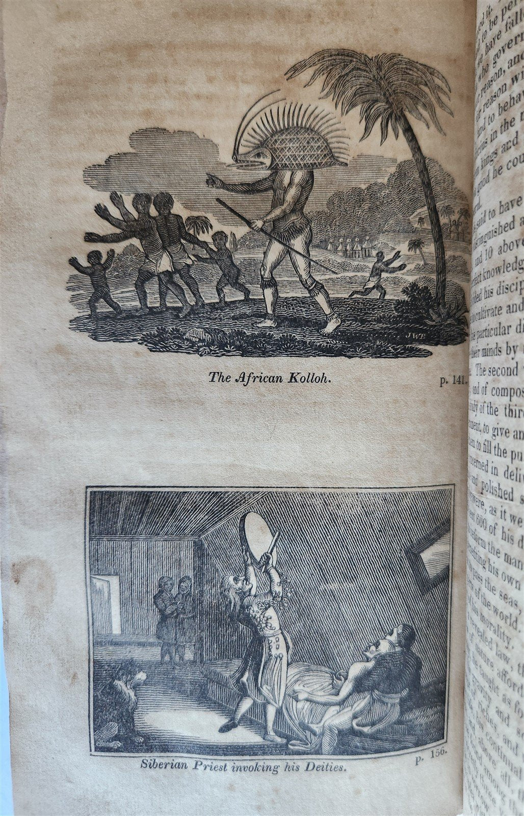 1823 RELIGIONS & RELIGIOUS CEREMONIES of ALL NATIONS antique ILLUSTRATED