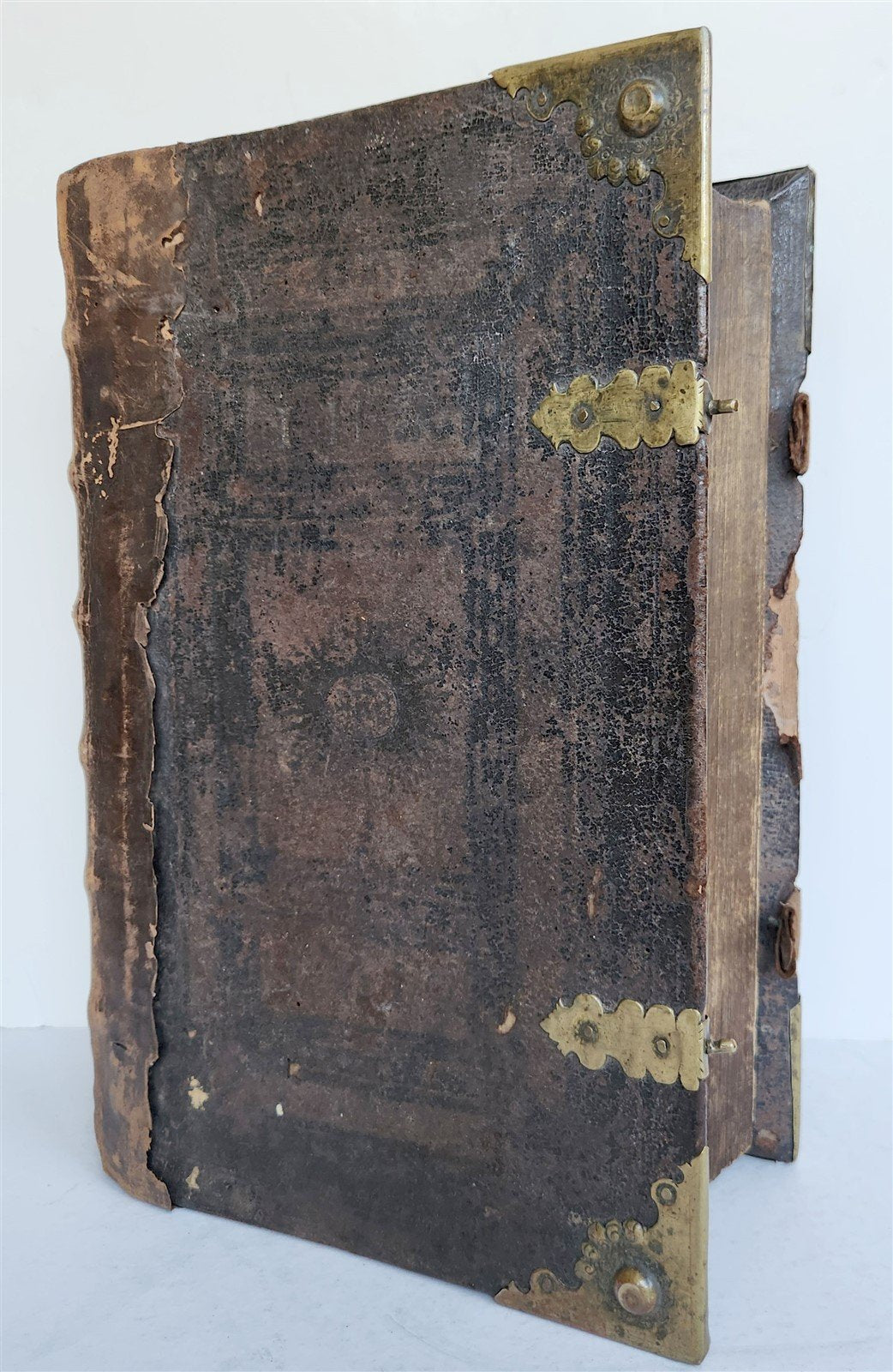1701 BIBLE COMMENTARIES by J. Spangenberg antique ILLUSTRATED FOLIO in GERMAN