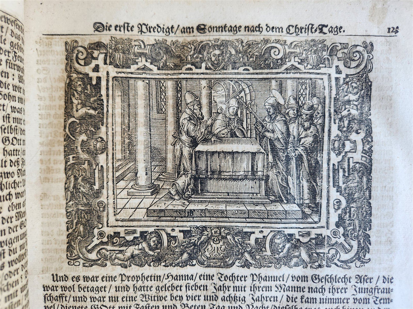 1701 BIBLE COMMENTARIES by J. Spangenberg antique ILLUSTRATED FOLIO in GERMAN