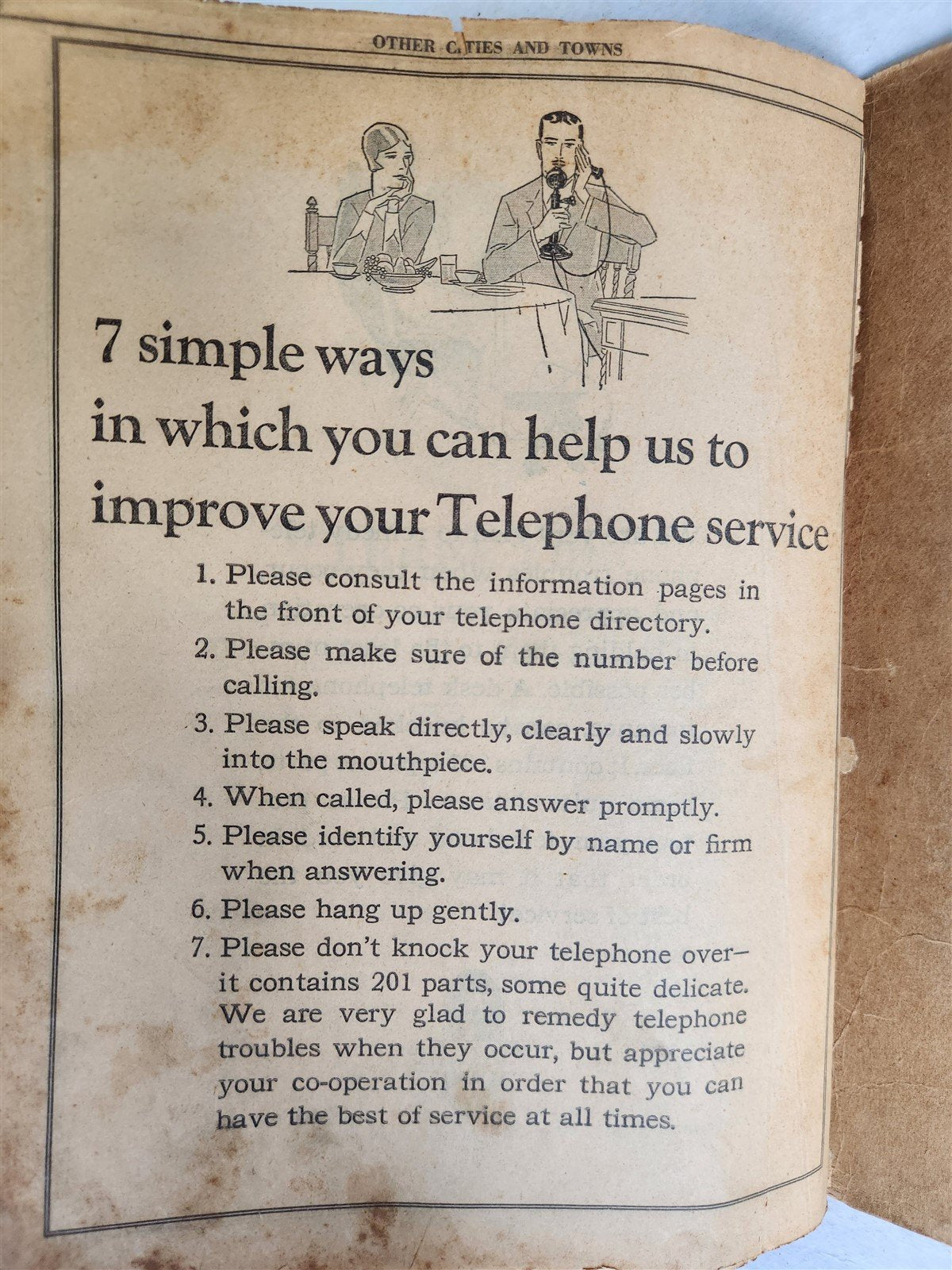 SAN FRANCISCO and BAY COUNTIES TELEPHONE DIRECTORY antique