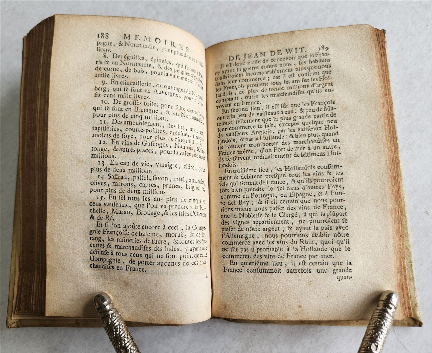 1709 MEMOIRES de JEAN de WIT Grand Pensionnaire de HOLLANDE antique VELLUM