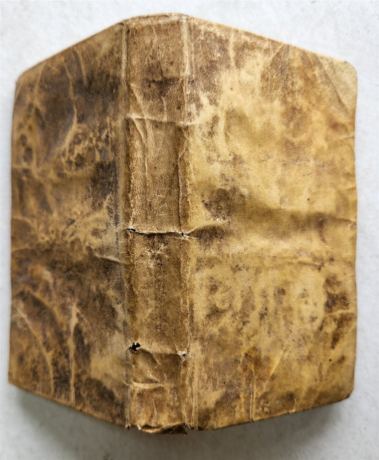 1819 DE ARTE RHETORICA by P. DOMINICO DECOLONIA antique VELLUM BOUND