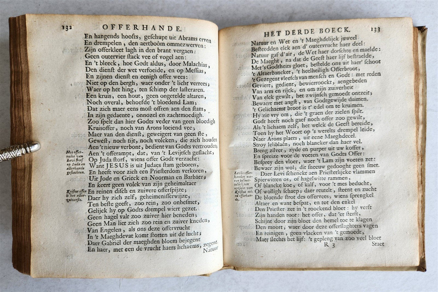 1718 ALTAR SECRETS in DUTCH ILLUSTRATED antique BLIND-STAMPED VELLUM