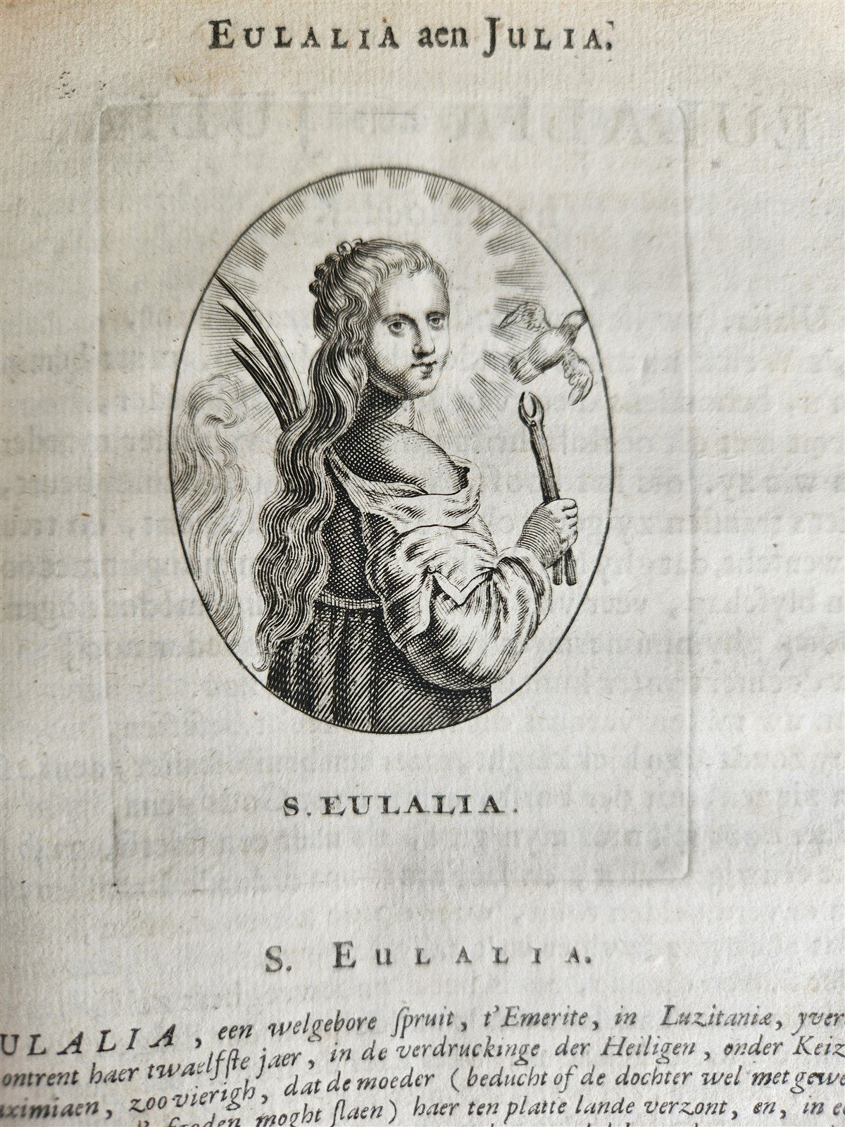 1718 ALTAR SECRETS in DUTCH ILLUSTRATED antique BLIND-STAMPED VELLUM