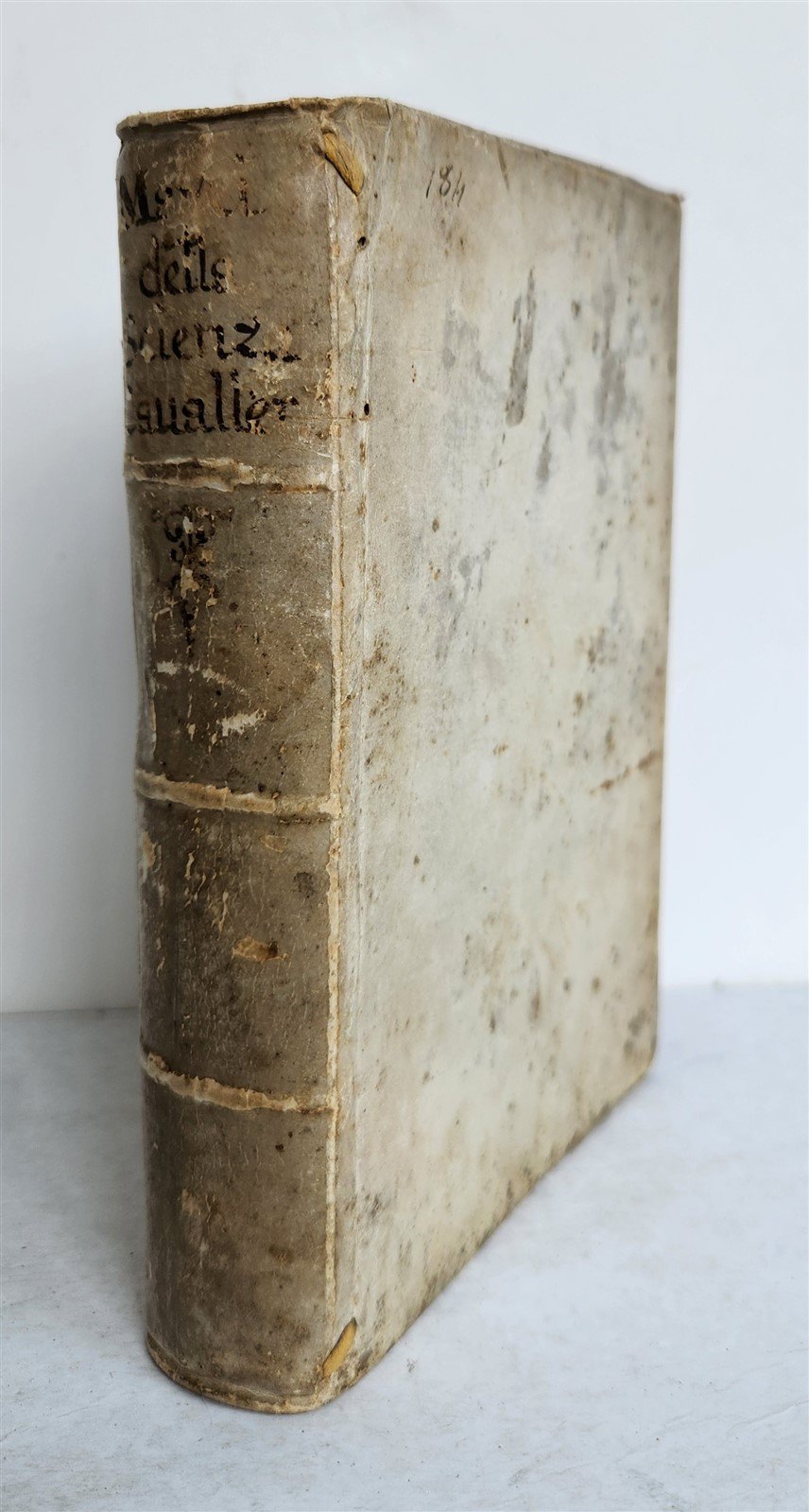 1716 CHIVALRIC SCIENCE in ITALIAN antique VELLUM scienza chiamata cavalleresca