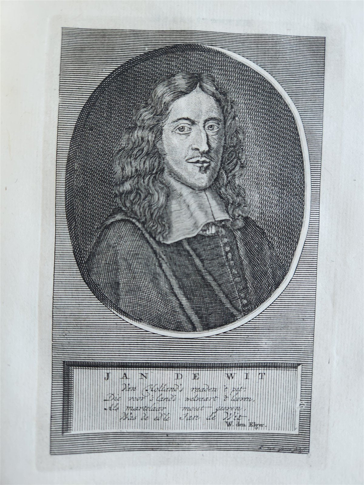 1736 POETRY in DUTCH PALAMEDES antique ILLUSTRATED