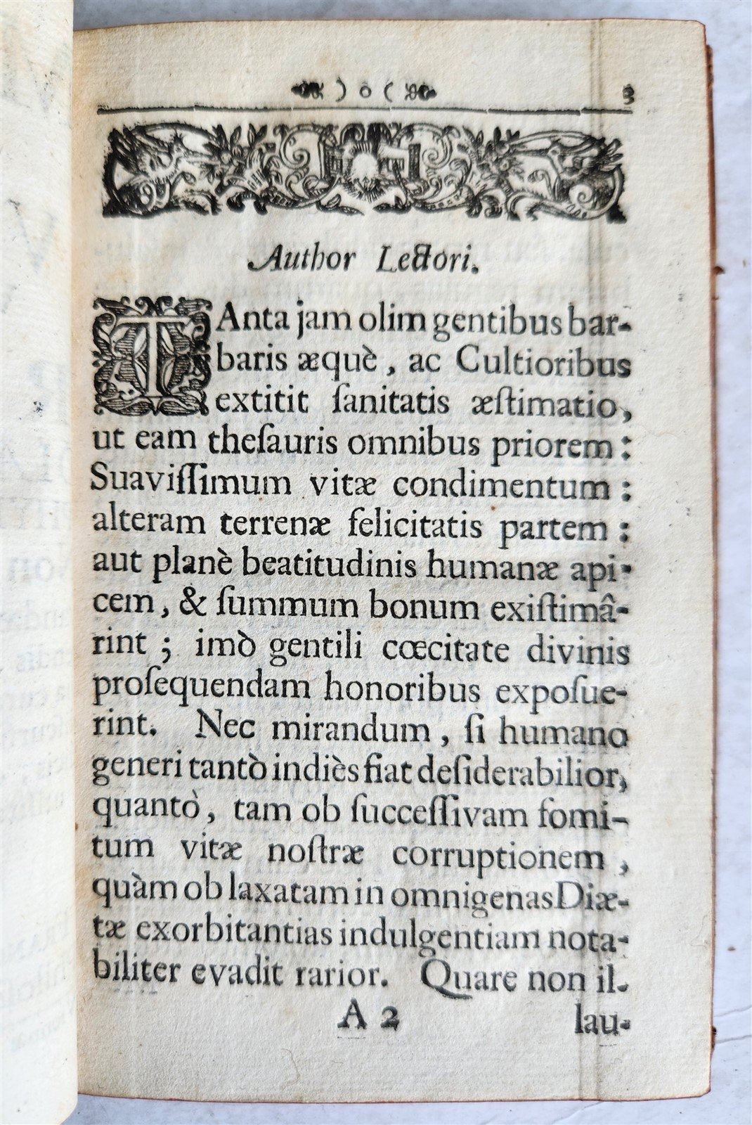 1731 MEDICINA ... diaetaetico-prophylactico antique by F. Habersack