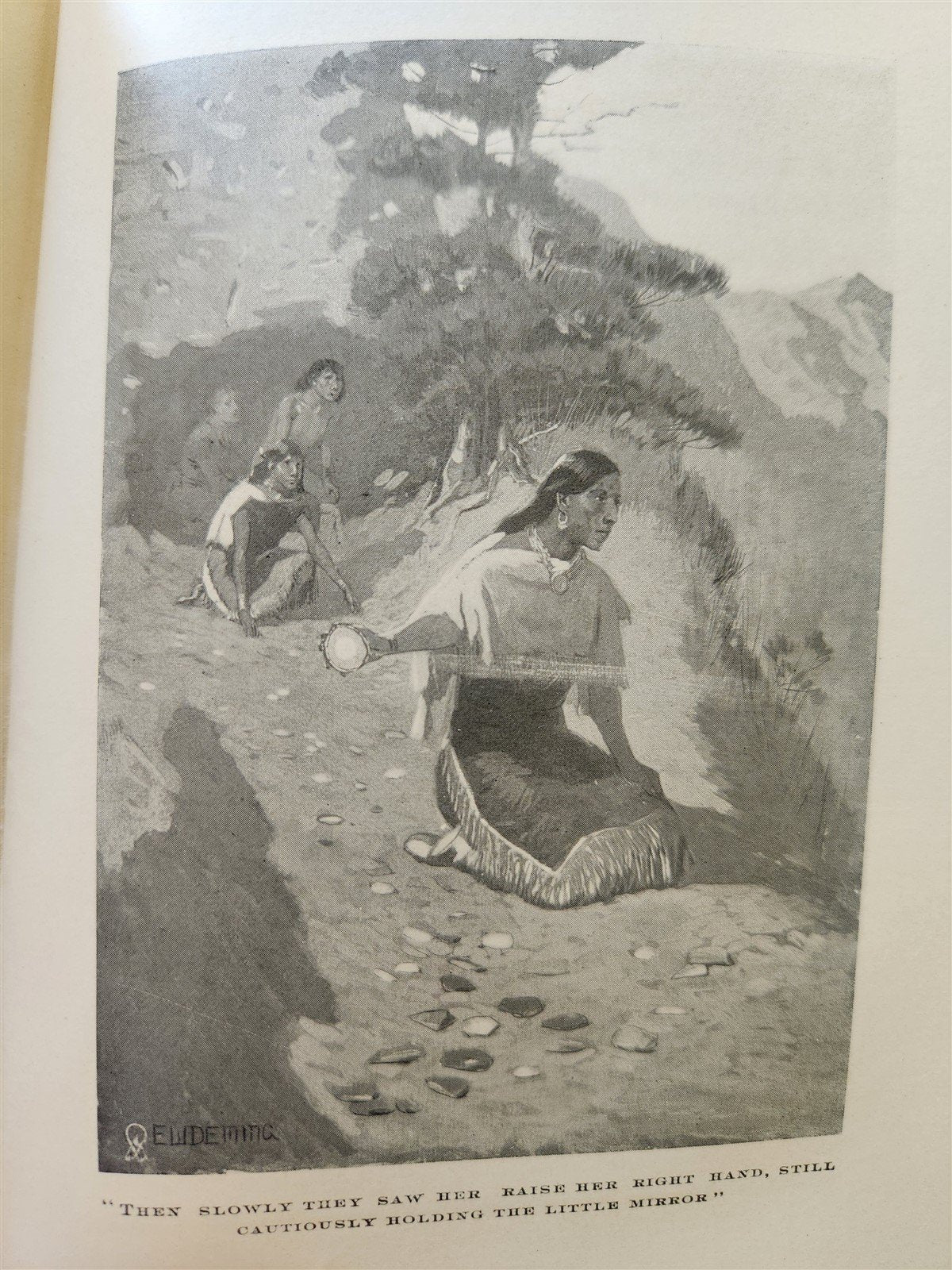 1903 AN APACHE PRINCESS by GENERAL CHARLES KING antique ILLUSTRATED