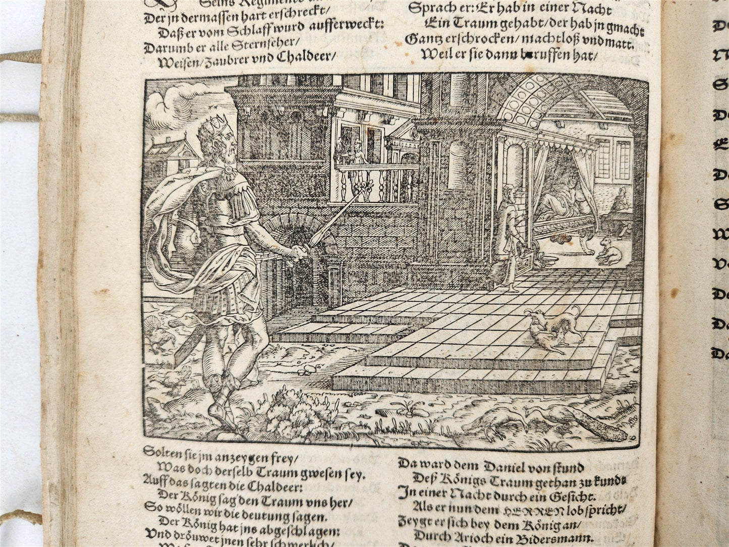 1569 PICTURE BIBLE antique ILLUSTRATED LAYMANS BIBLIA J. Amman Solis Bocksberger