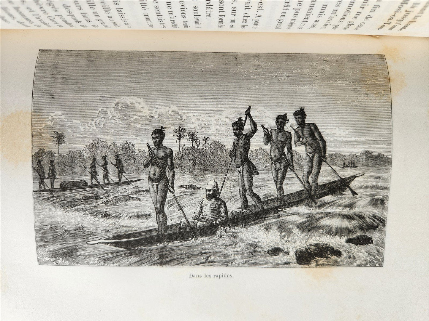 1881 AFRICA TRAVELS by SERPA PINTO 2 ILLUSTRATED VOLUMES in FRENCH antique