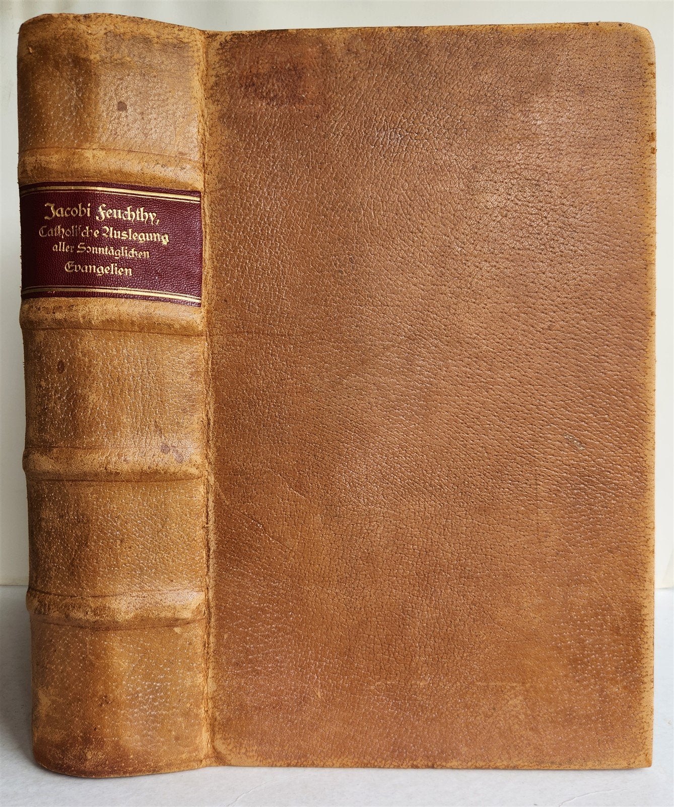 1577 BIBLE COMMENTARIES by J. Feucht ILLUSTRATED antique 16th century FOLIO
