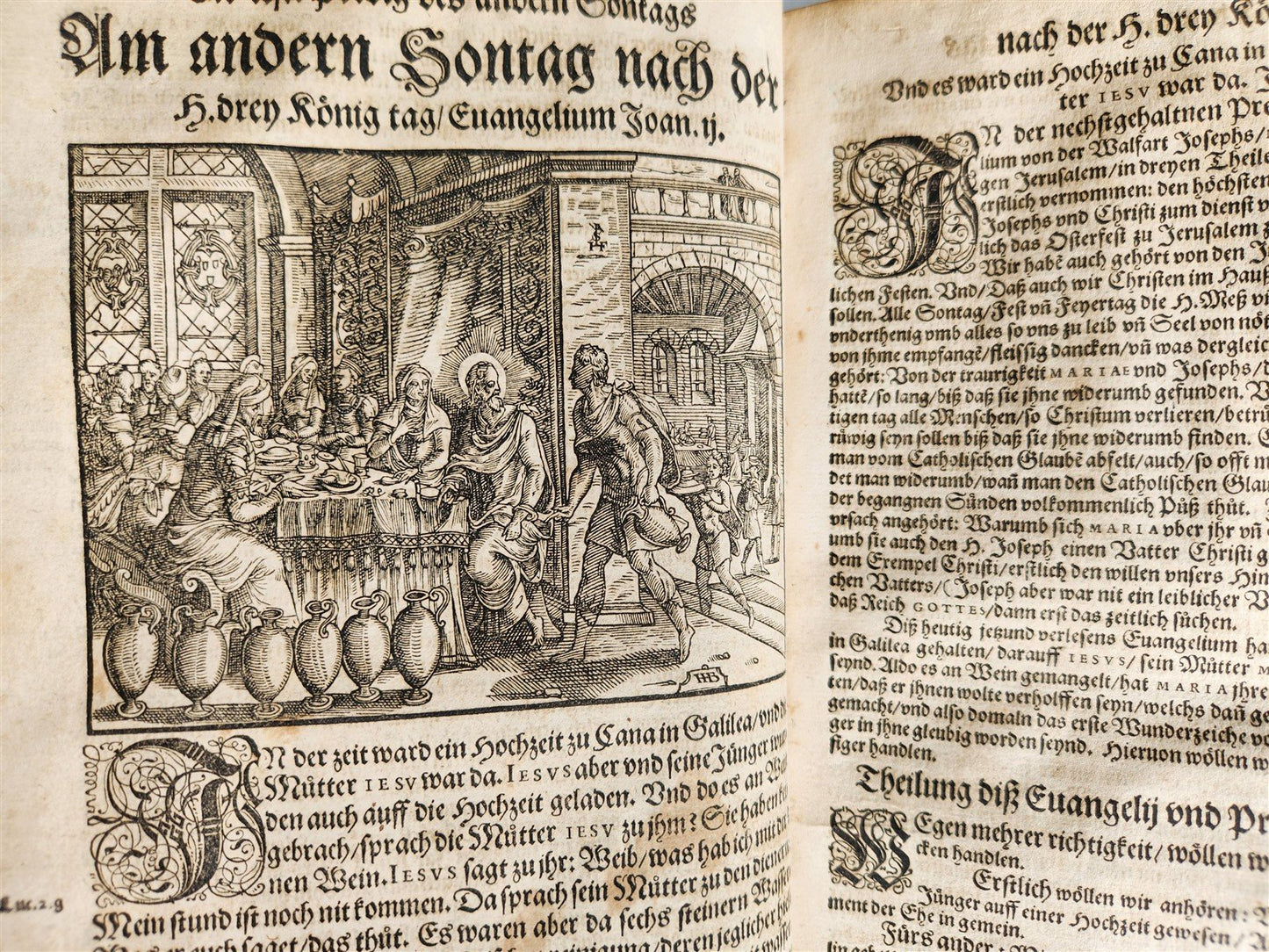 1577 BIBLE COMMENTARIES by J. Feucht ILLUSTRATED antique 16th century FOLIO