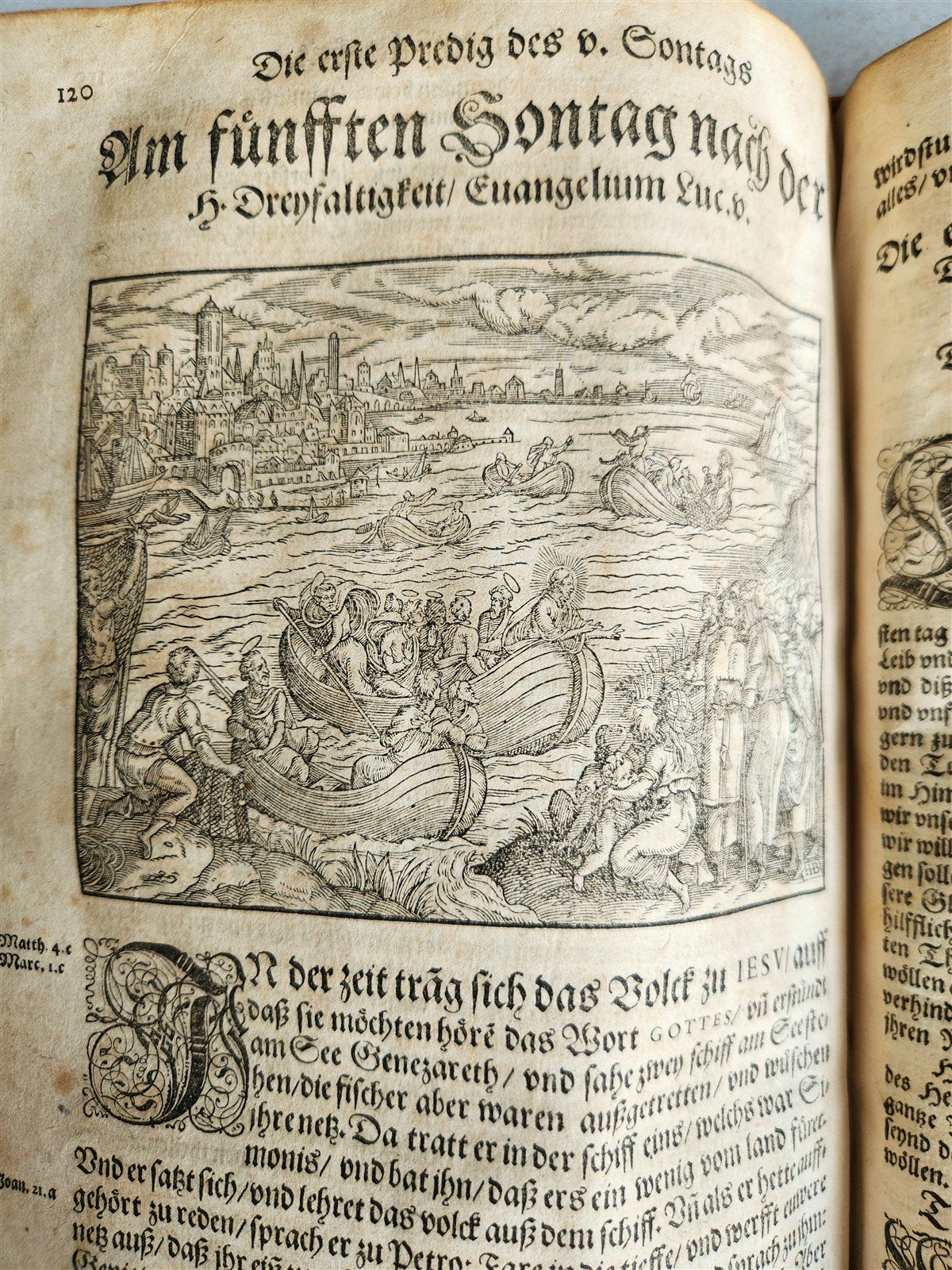 1577 BIBLE COMMENTARIES by J. Feucht ILLUSTRATED antique 16th century FOLIO