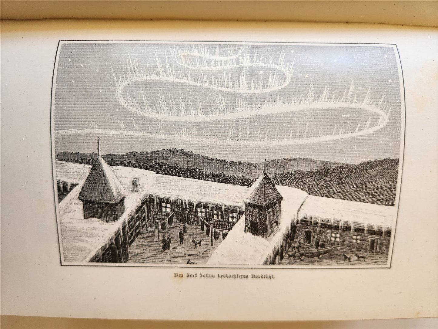 1897 Auf nach ALASKA by J. Moller antique ILLUSTRATED in GERMAN