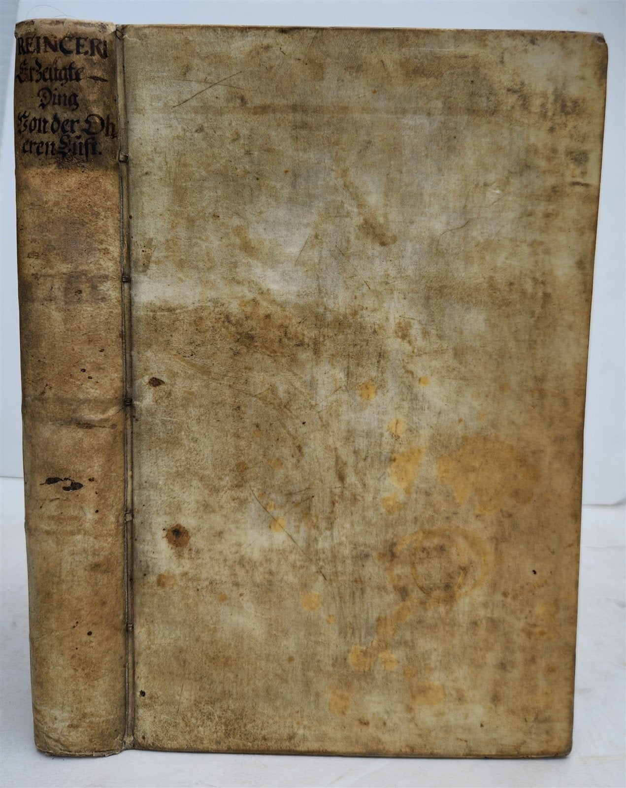 1712 METEOROLOGIA illustrated w/ 83 ENGRAVINGS antique in GERMAN VELLUM FOLIO
