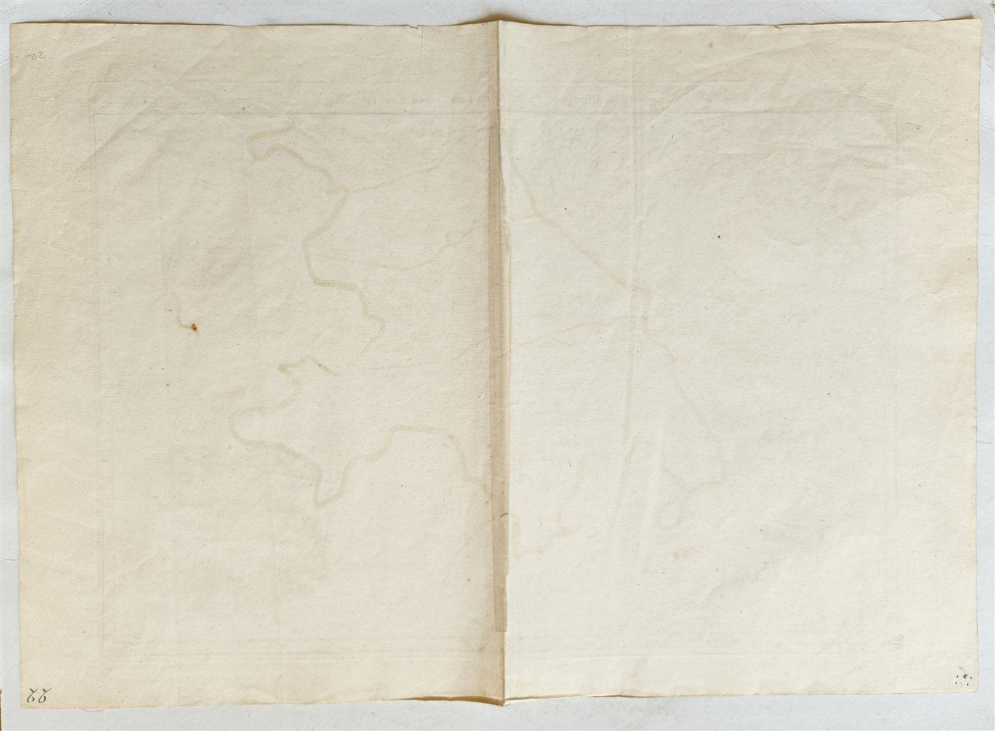 1707 ALSACE FRANCE antique MAP L'Alsace divisée en ses principales parties