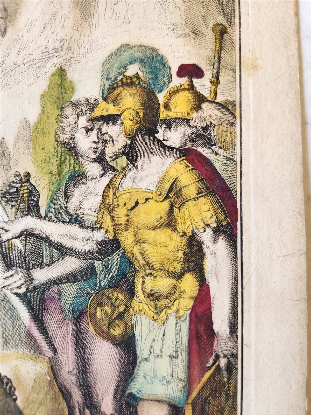 1700s FRENCH TITLE PAGE from Covens & Mortier's Atlas Novus antique