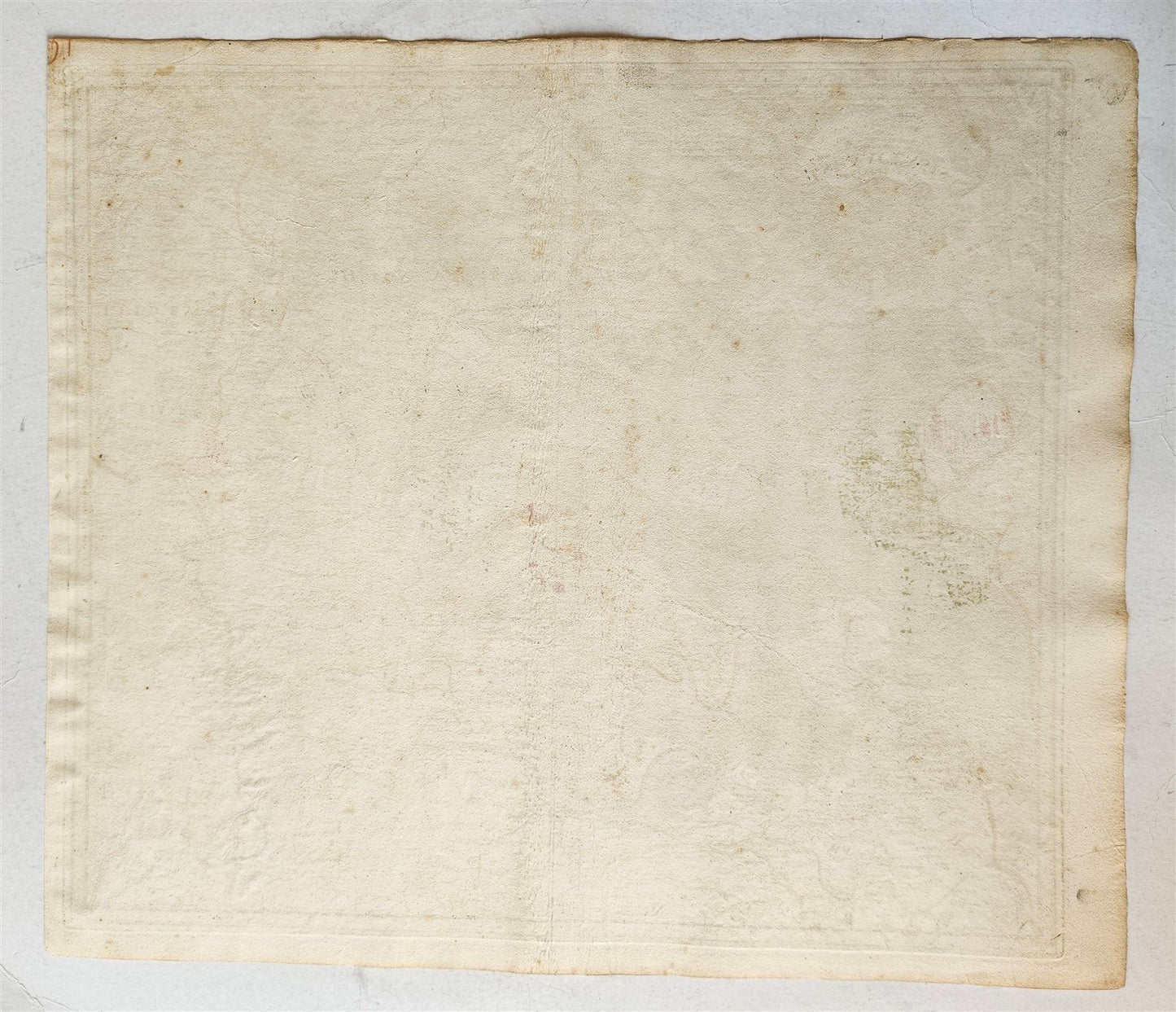 1730s PRINCIPATUS ISENACENSIS GERMANY antique MAP by JOHANN HOMANN