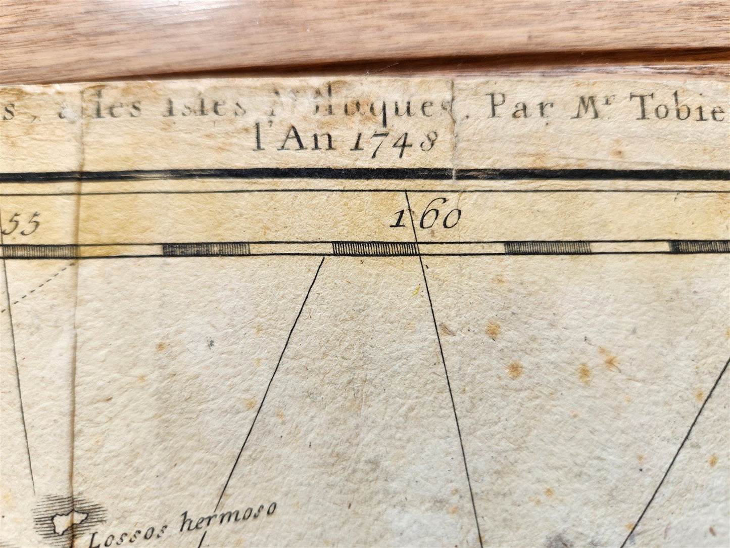 1748 INDES ORIENTALES antique LARGE MAP SOUTHEAST ASIA SIAM CHINA INDIA