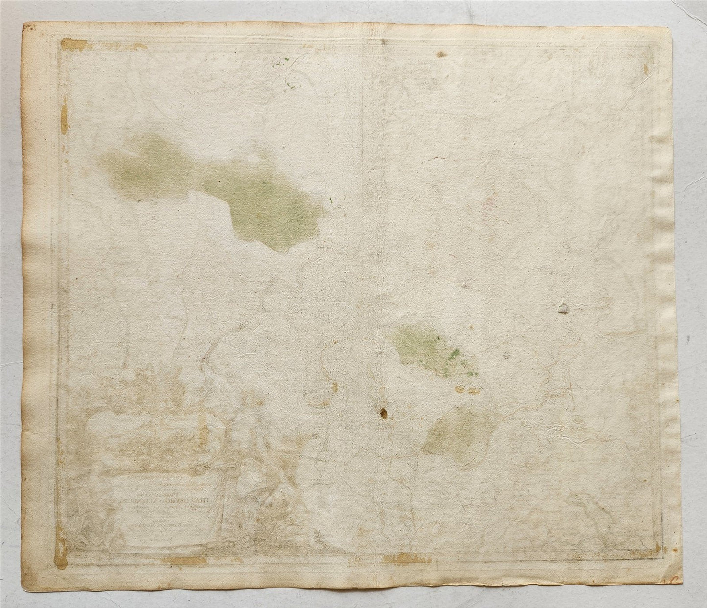 1730s GERMANY antique MAP PRINCIPATUS GOTHA COBURG et ALTENBURG by JOHANN HOMANN