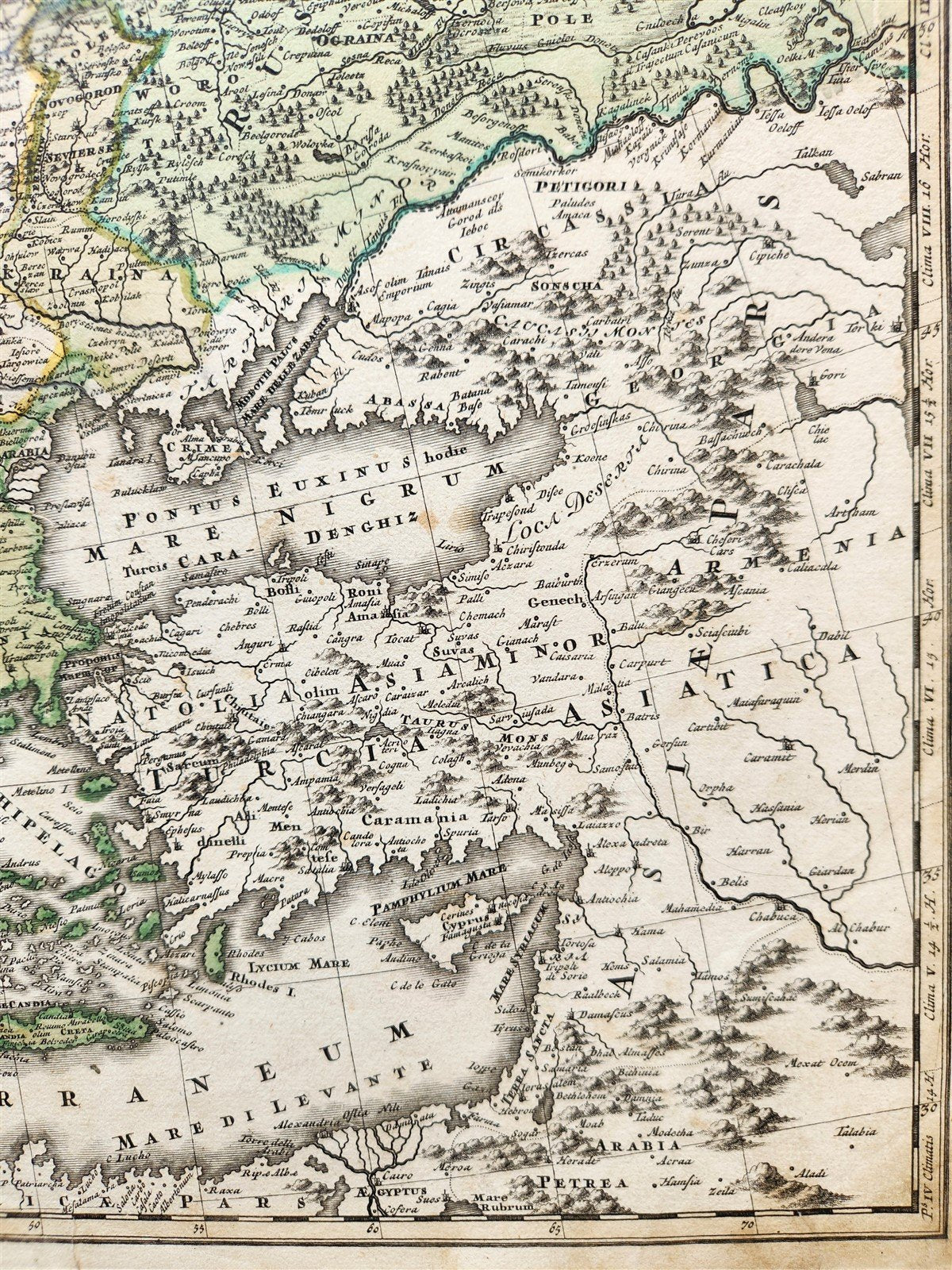1720s EUROPE antique MAP by JOHANN HOMANN