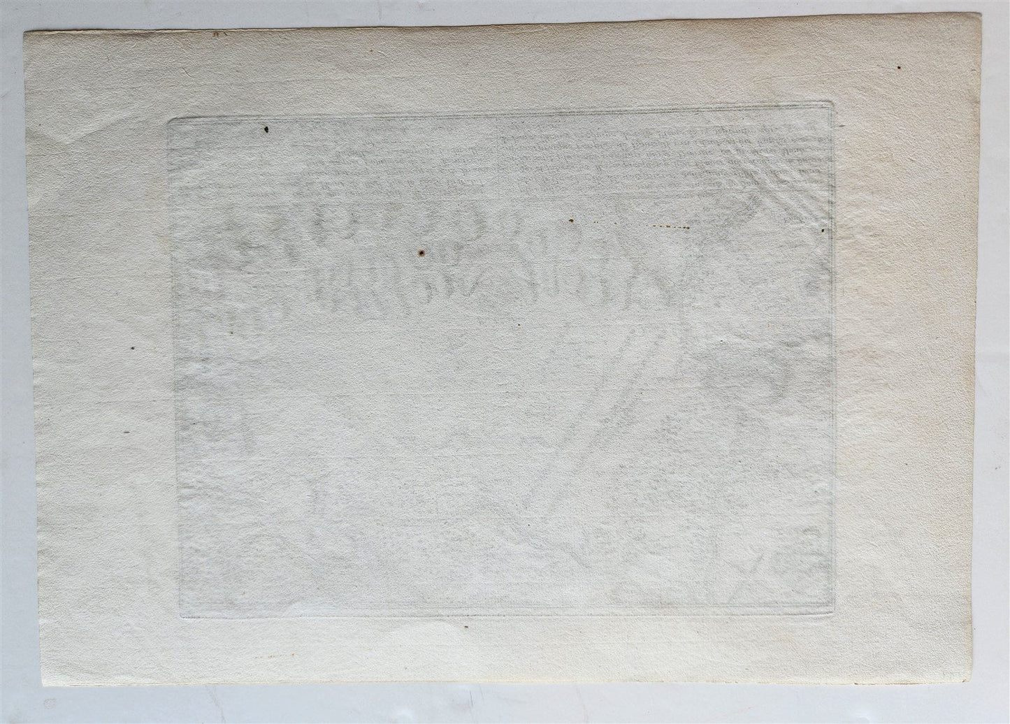 1705 FRANCE antique MAP Battle plan of Louis Le Grand Dauphin's campain