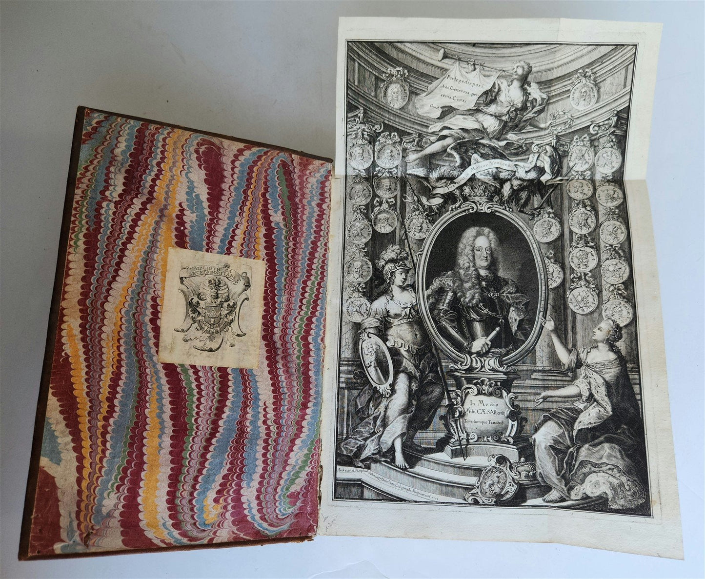 1728 HISTORY of DUCHY of STYRIA ILLUSTRATED FOLIO antique AUSTRIA & SLOVENIA