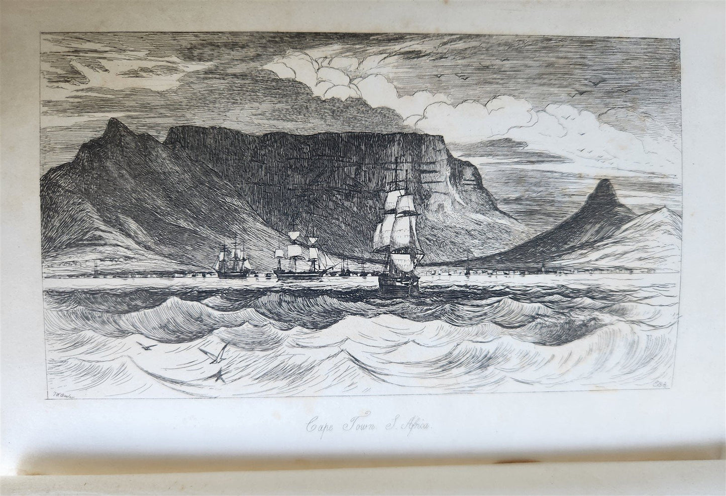 1844 A NARRATIVE of a VISIT to MAURITIUS & SOUTH AFRICA antique ILLUSTRATED