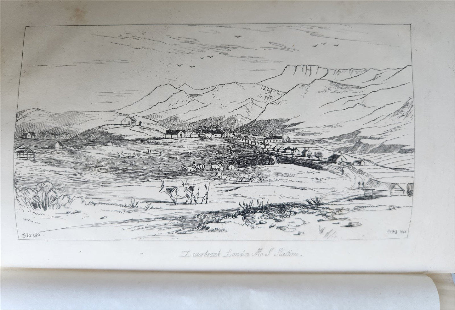 1844 A NARRATIVE of a VISIT to MAURITIUS & SOUTH AFRICA antique ILLUSTRATED