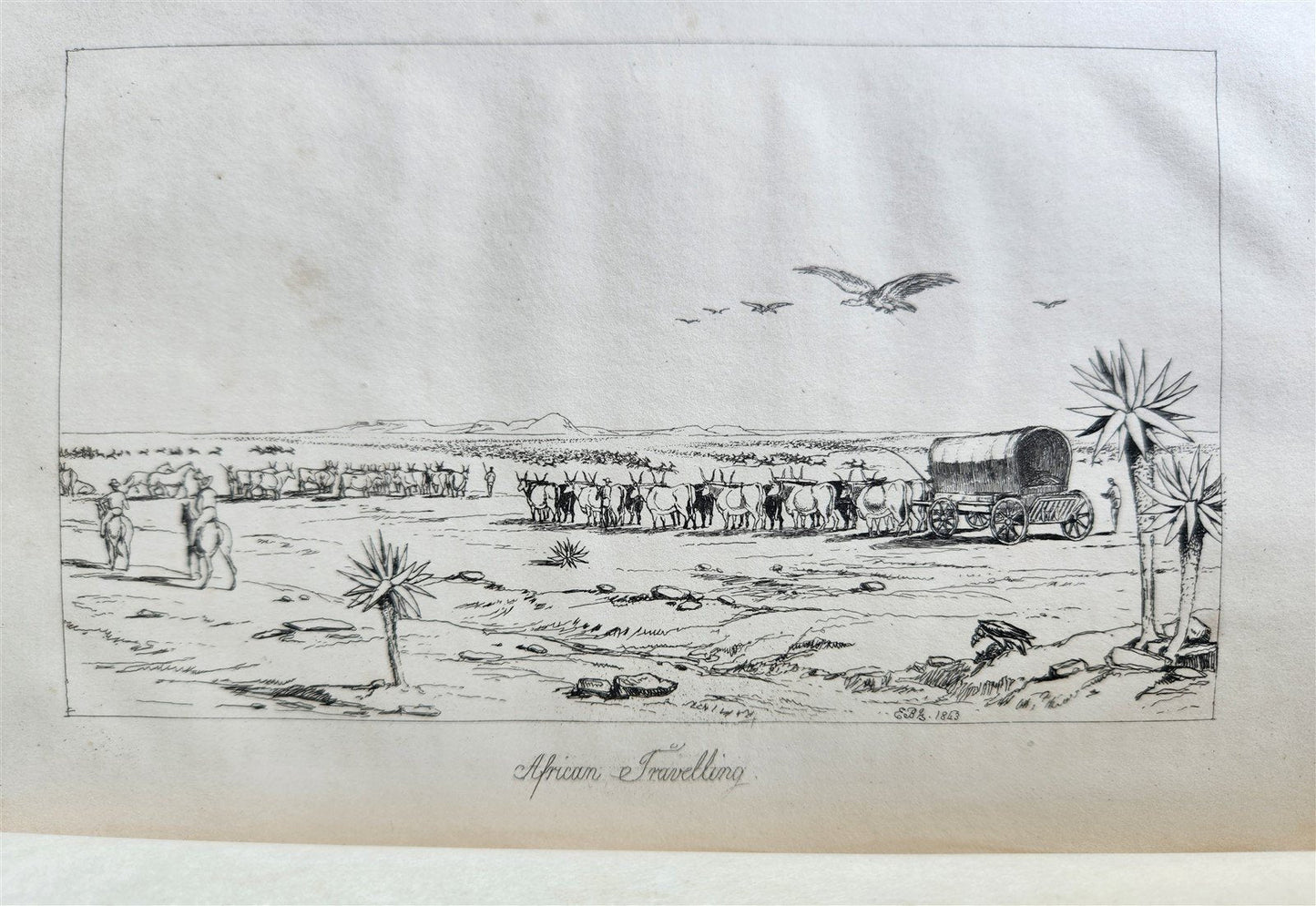 1844 A NARRATIVE of a VISIT to MAURITIUS & SOUTH AFRICA antique ILLUSTRATED