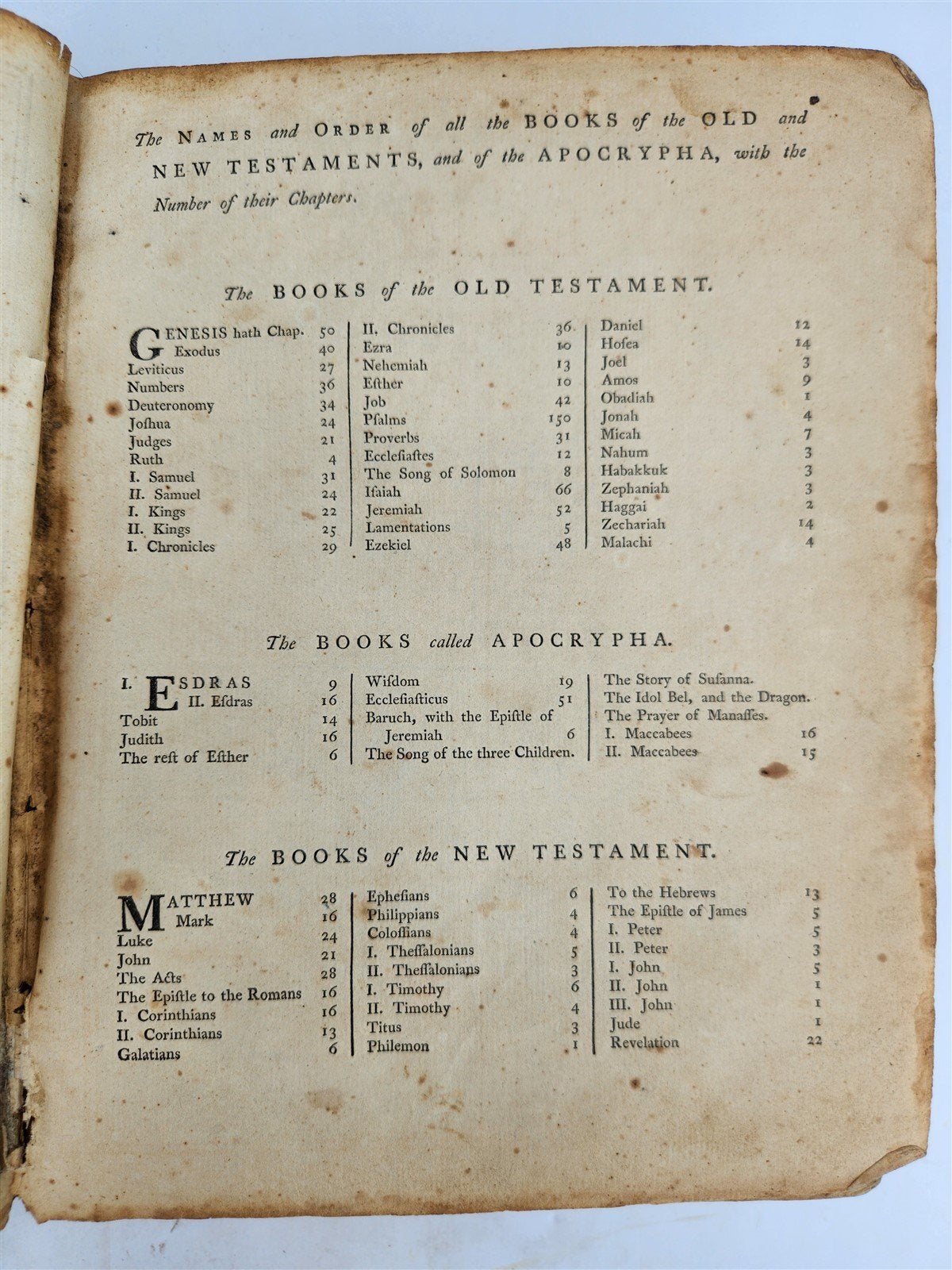 1791 BIBLE by ISAAC COLLINS FIRST printed in NEW JERSEY antique RARE Americana