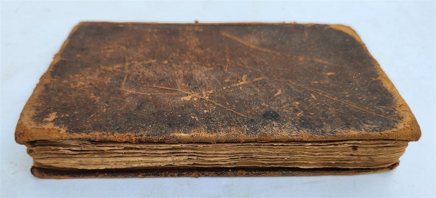 1823 ARRANGEMENT of PSALMS HYMNS & SPIRITUAL SONGS of I. Watts antique Americana