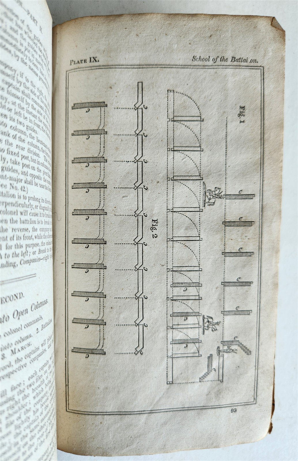 1830 INFANTRY TACTICS EXERCISES & MANEUVRES antique AMERICANA illustrated