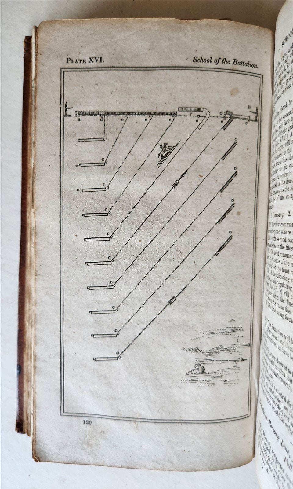1830 INFANTRY TACTICS EXERCISES & MANEUVRES antique AMERICANA illustrated