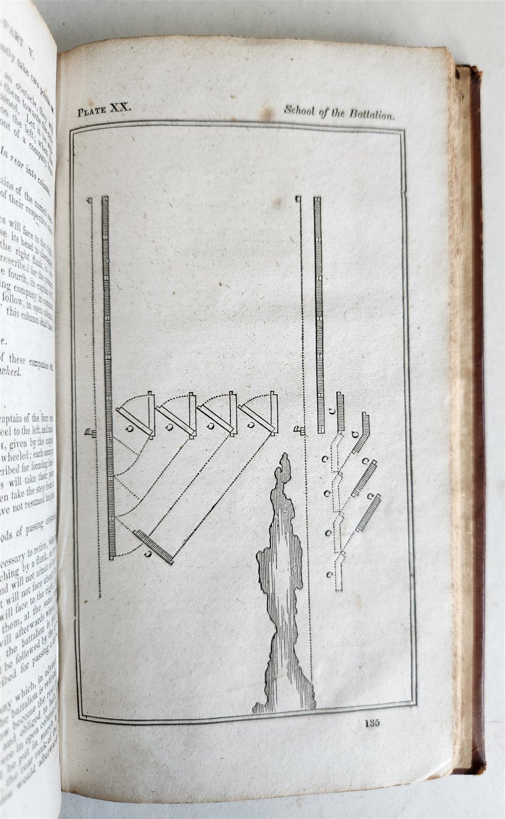 1830 INFANTRY TACTICS EXERCISES & MANEUVRES antique AMERICANA illustrated