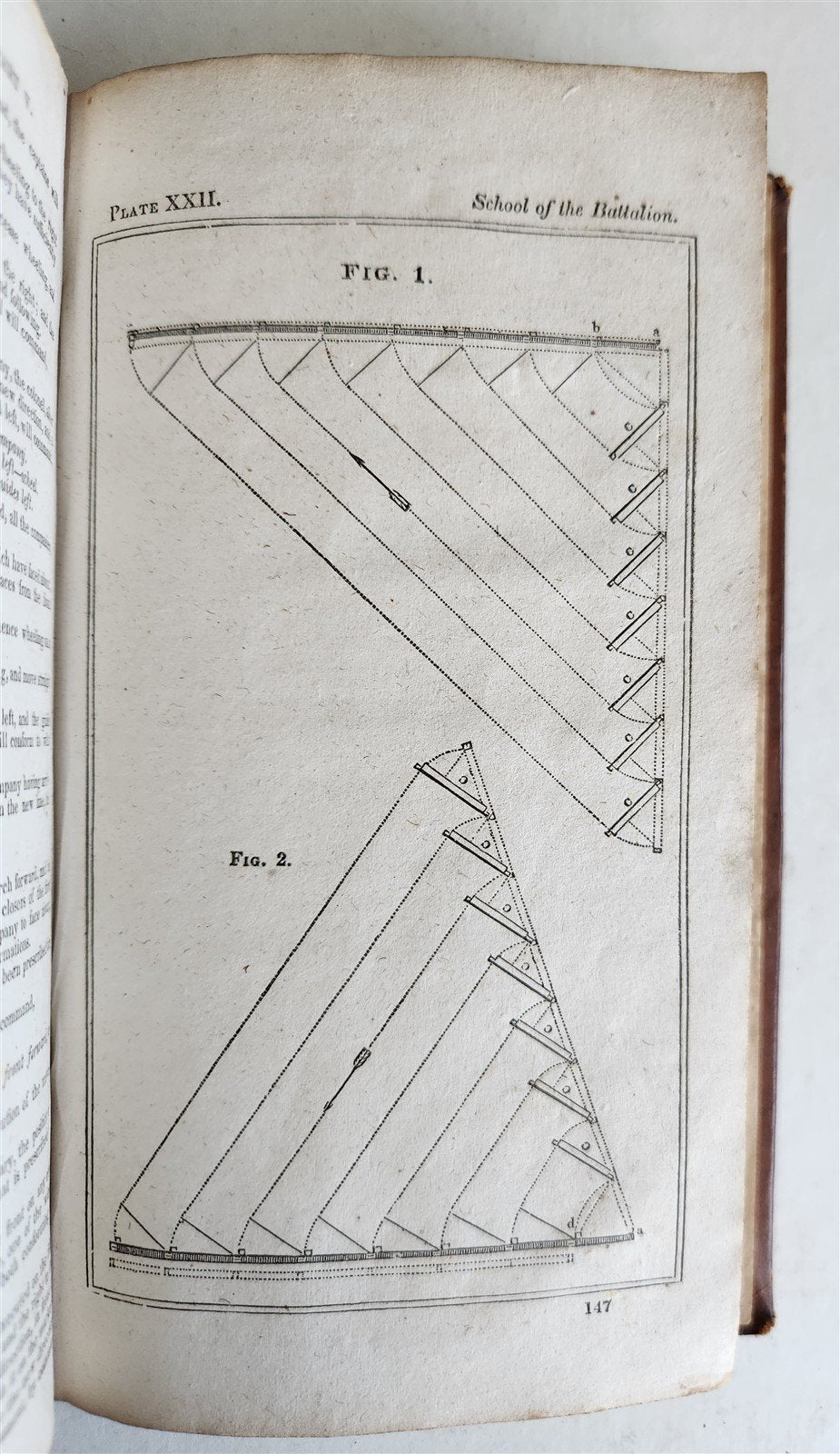1830 INFANTRY TACTICS EXERCISES & MANEUVRES antique AMERICANA illustrated