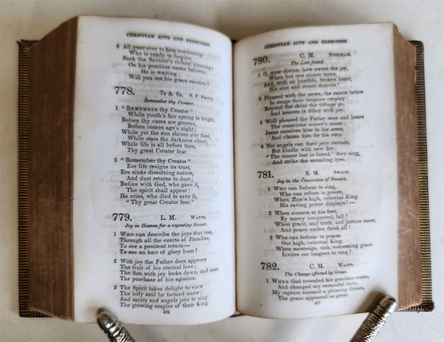 1854 THE PSALMIST collection of hymns for Baptist Churches antique AMERICANA