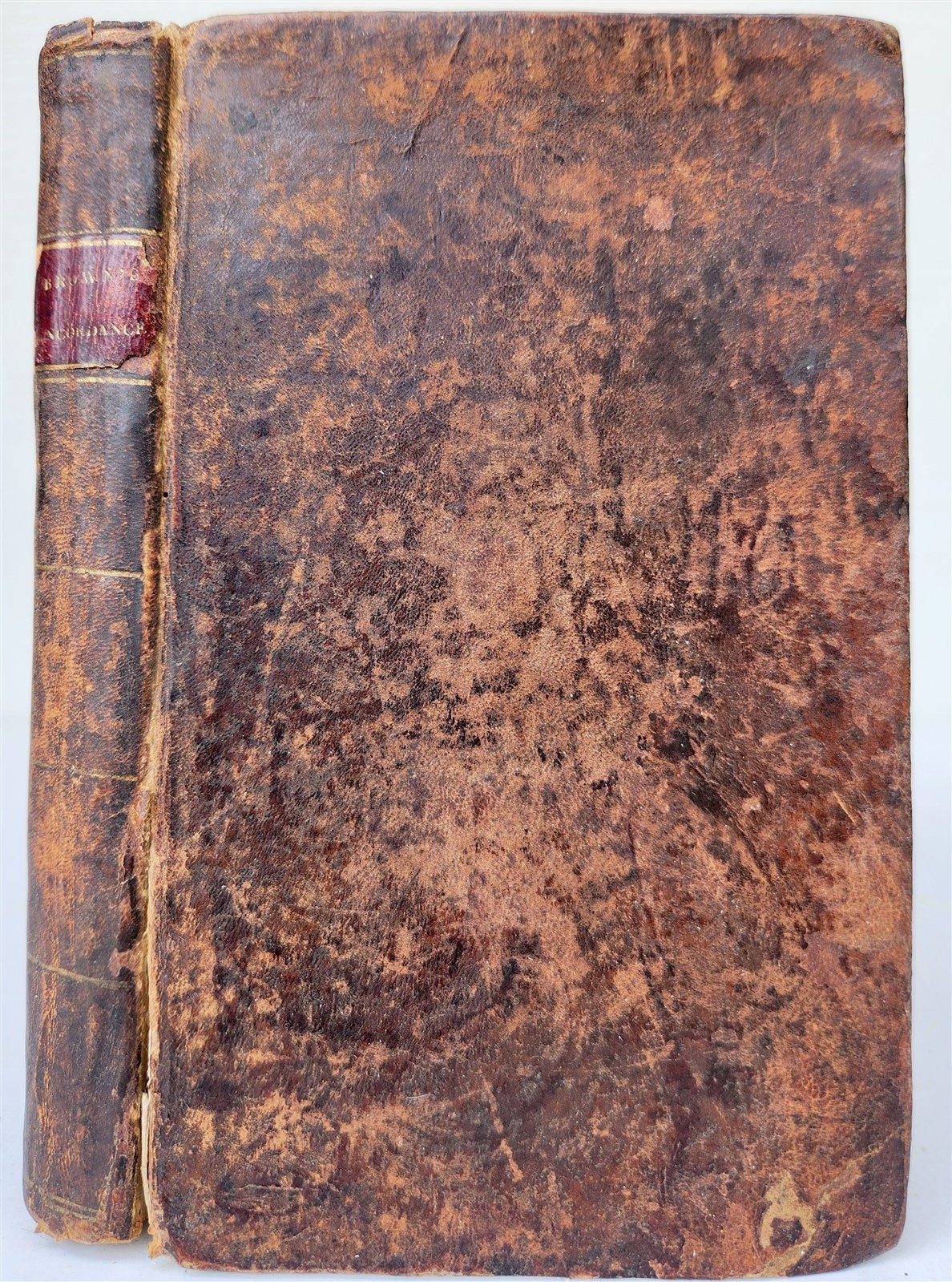 1817 CONCORDANCE to OLD & NEW TESTAMENTS antique AMERICANA