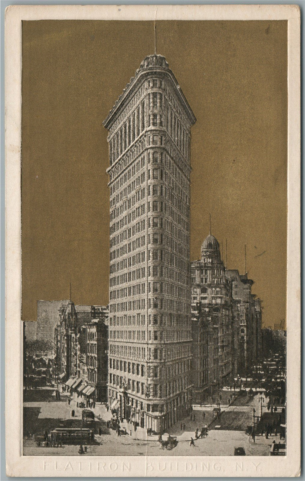 New York NY HARDWARE STORE ADVERTISING ANTIQUE POSTCARD