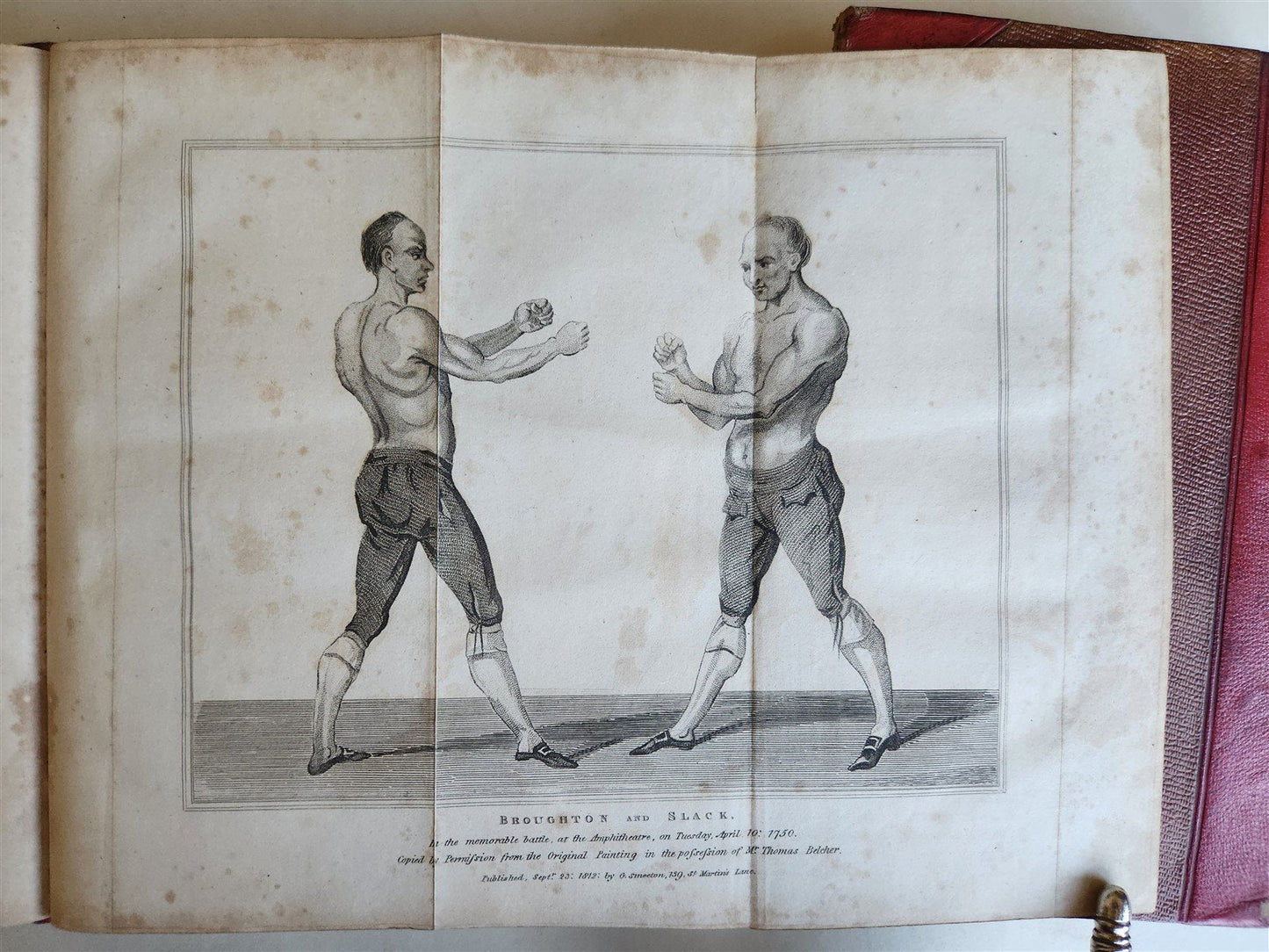 1821 BOXINIANA SKETCHES of ANCIENT & MODERN PUGILIST 3 VOLS antique ILLUSTRATED